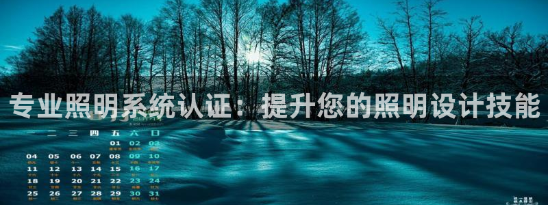 专业照明系统认证：提升您的照明设计技能