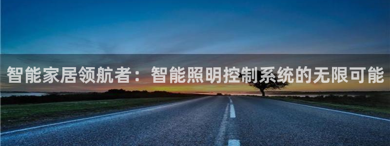 智能家居领航者：智能照明控制系统的无限可能