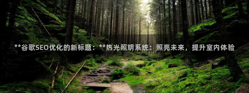 **谷歌SEO优化的新标题：**热光照明系统：照亮未来，提升室内体验