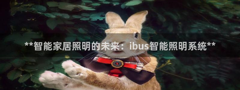 **智能家居照明的未来：ibus智能照明系统**