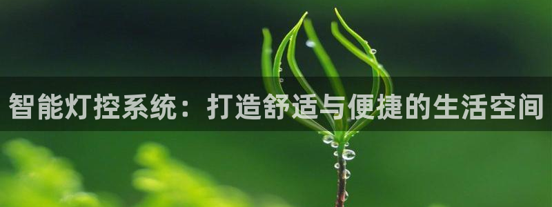 智能灯控系统：打造舒适与便捷的生活空间