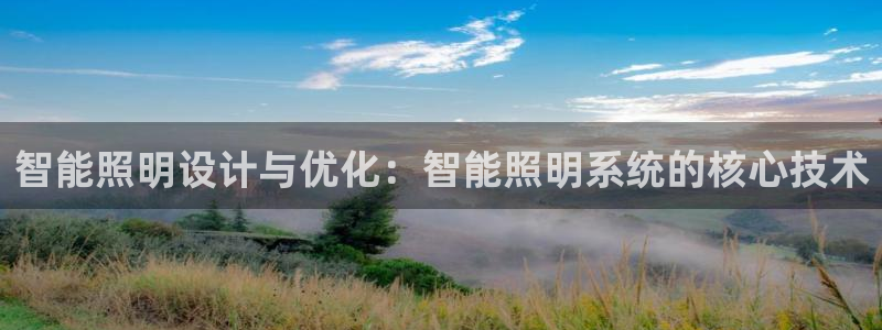 智能照明设计与优化：智能照明系统的核心技术