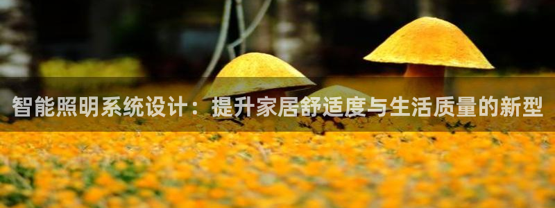 智能照明系统设计：提升家居舒适度与生活质量的新型