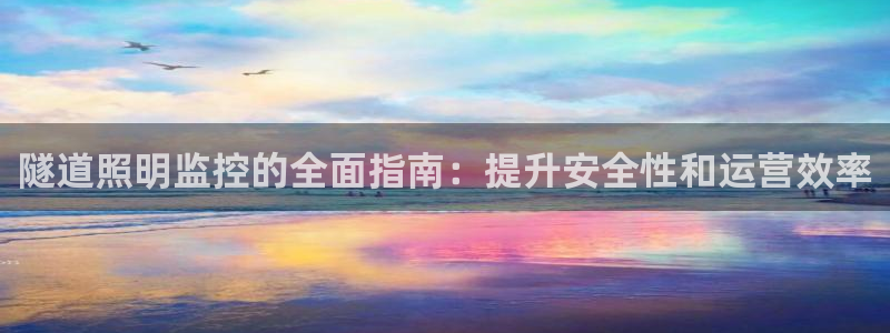 隧道照明监控的全面指南：提升安全性和运营效率