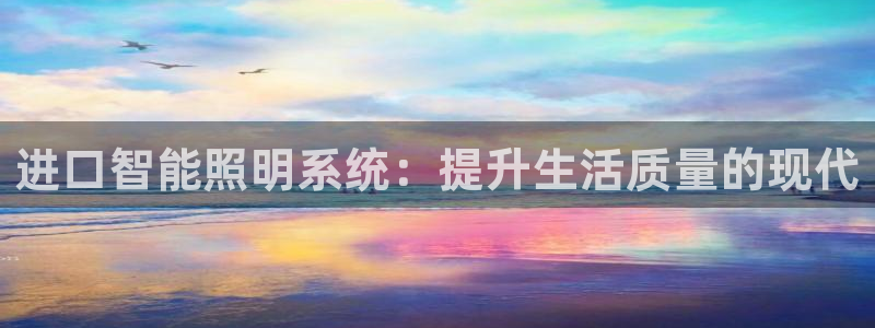 进口智能照明系统：提升生活质量的现代