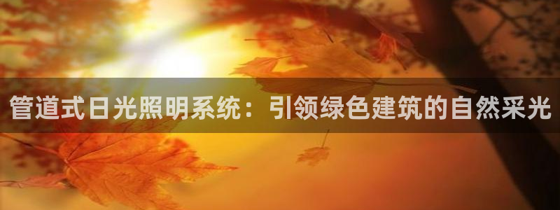 管道式日光照明系统：引领绿色建筑的自然采